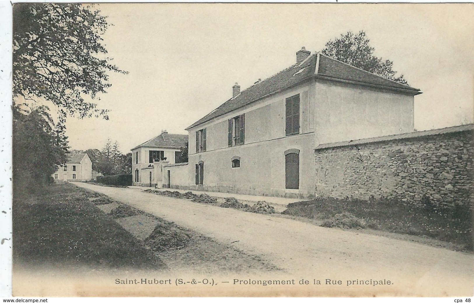 Yvelines : St Hubert Le Roi, Prolongement De La Rue Principale - Sonstige & Ohne Zuordnung