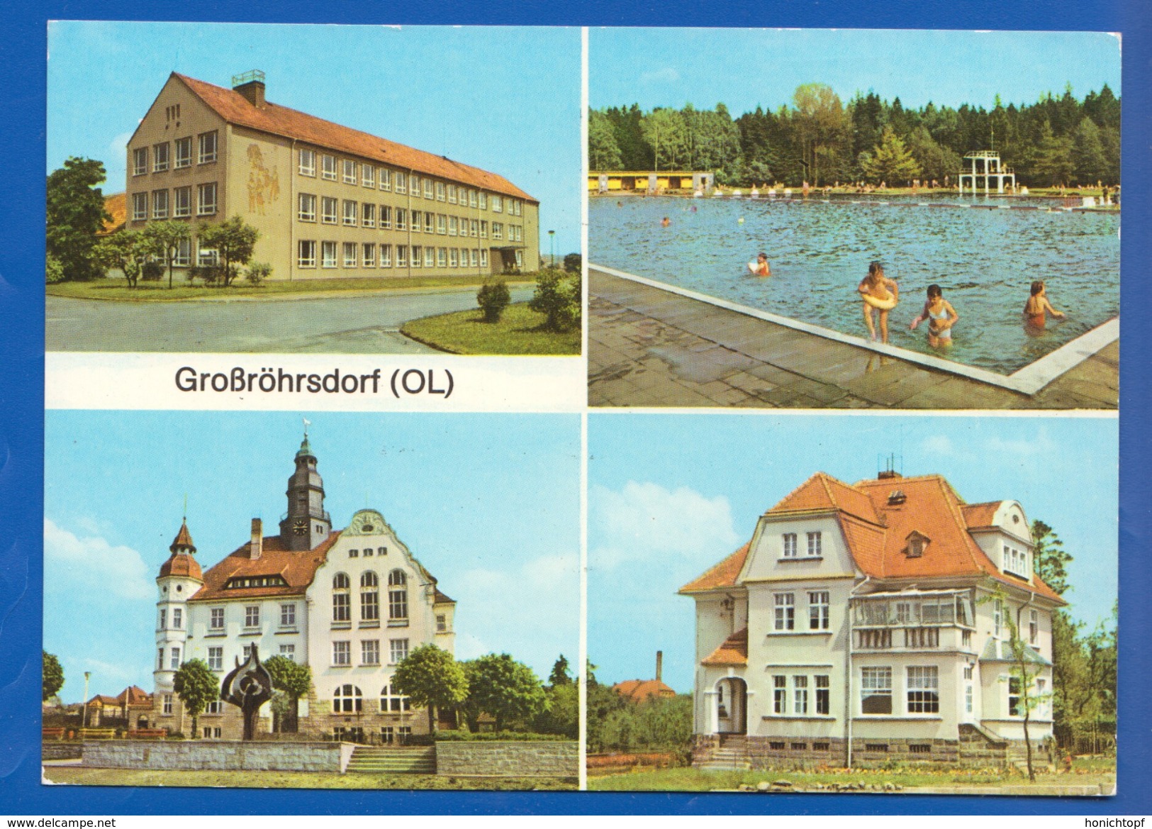 Deutschland; Großröhrsdorf; Multibildkarte - Grossroehrsdorf