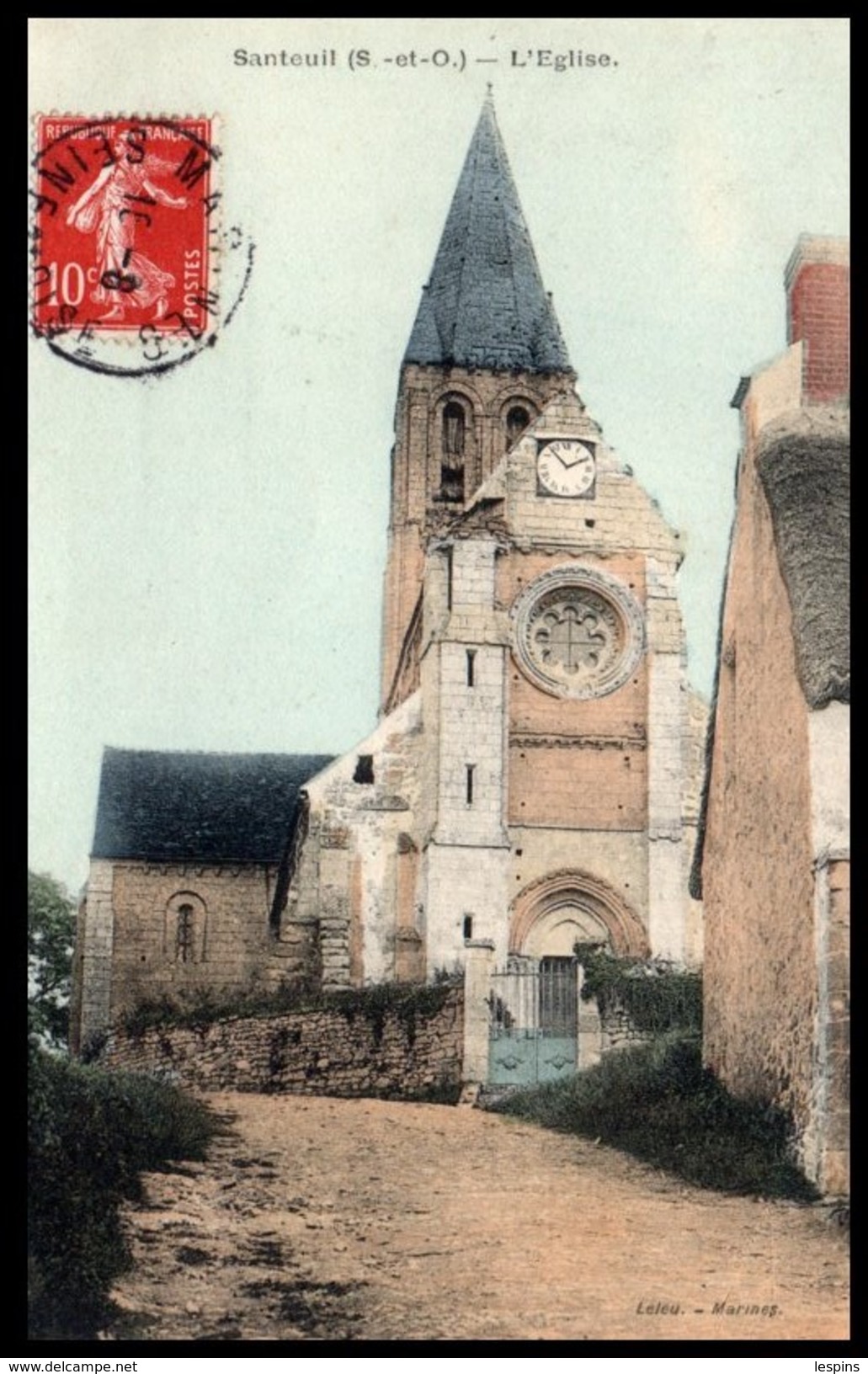 95 - SANTEUIL --  L'Eglise - Santeuil