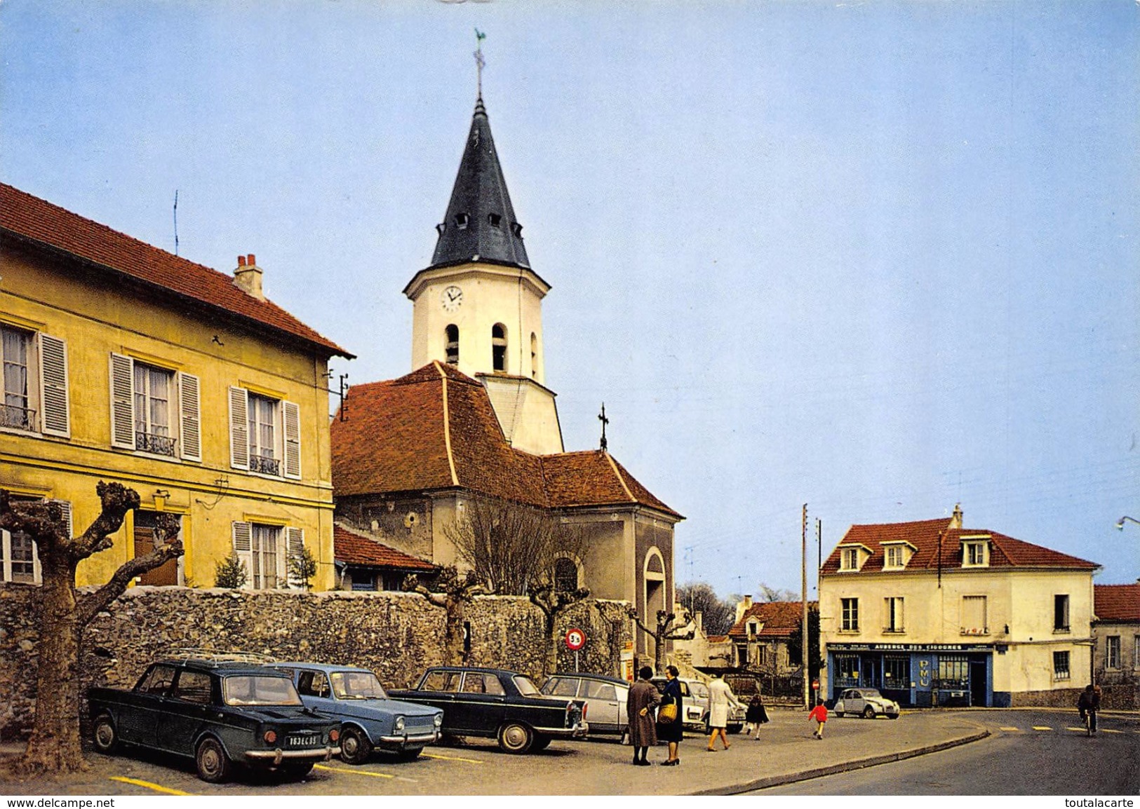 CPSM  95  MONTIGNY LES CORMEILLES L EGLISE  Grand Format 15 X 10,5 - Montigny Les Cormeilles