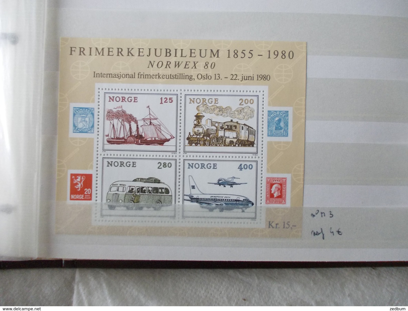 ALBUM 8 collection de timbres avec pour thème le chemin de fer train de tout pays valeur 247.50 &euro;