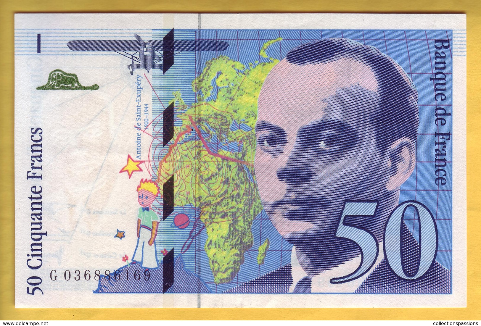 BILLET FRANCAIS - 50 Francs Saint Exupéry 1997 SUP+ - 50 F 1992-1999 ''St Exupéry''