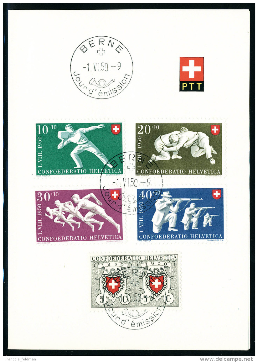 Lettre N&deg; 497/501, 502/06, 507/511, 512/16, Chaque S&eacute;rie Avec Oblit&eacute;ration FDC Sur Feuillet De... - Autres & Non Classés