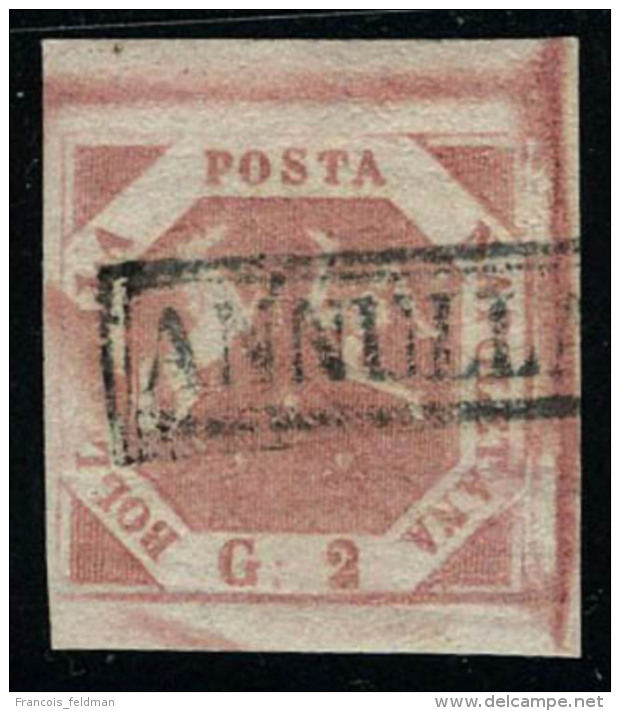 Oblit&eacute;r&eacute; N&deg; 3, 2gr Rose, Vari&eacute;t&eacute; Sans Le O De Bollo Et DE De Delta, Position 200 De... - Autres & Non Classés