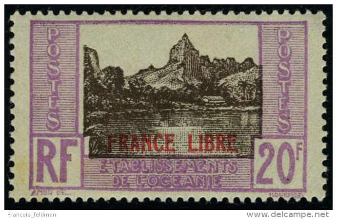 Neuf Sans Charni&egrave;re N&deg; 140/9, La S&eacute;rie France Libre T.B. - Autres & Non Classés