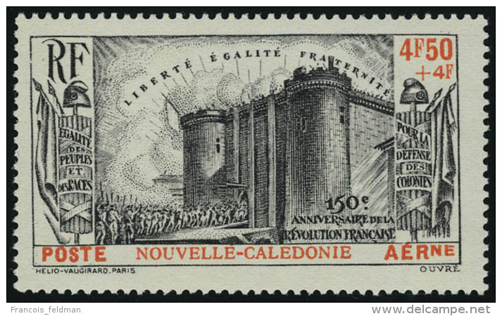 Neuf Sans Charni&egrave;re N&deg; 35, 4.50 + 4f, 1550&egrave; Anniversaire R&eacute;volution T.B. - Autres & Non Classés