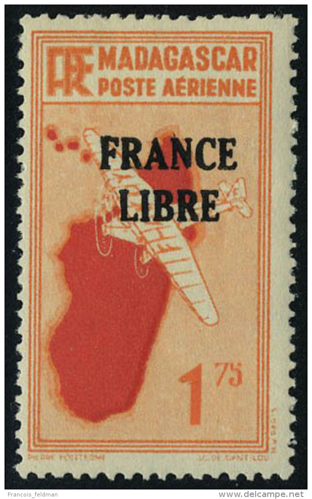 Neuf Sans Charni&egrave;re N&deg; 45/54, La S&eacute;rie France Libre T.B. 2 Ou 3 Petites Valeurs * - Autres & Non Classés