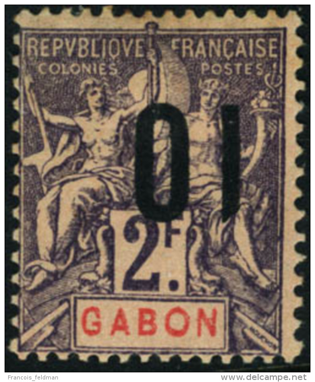 Neuf Avec Charni&egrave;re N&deg; 77a. 10 Sur 2f, Surcharge Renvers&eacute;e, Charni&egrave;re Forte Sinon  T.B.... - Autres & Non Classés