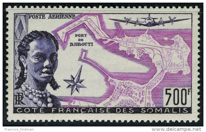 Neuf Sans Charni&egrave;re N&deg; 25, 500 Port De Djibouti T.B. - Altri & Non Classificati