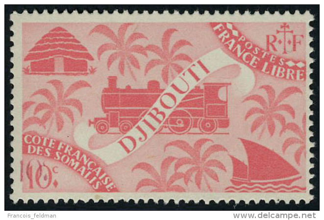 Neuf Sans Charni&egrave;re N&deg; 235a, 10c Rose Carmin&eacute;, Double Impression De La Valeur, L&eacute;g... - Autres & Non Classés