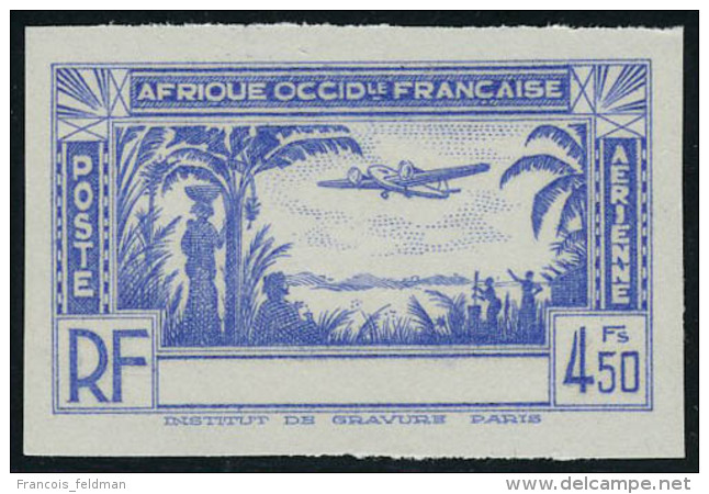 Neuf Sans Gomme 4f50 Bleu Sans La L&eacute;gente Cote D'Ivoire, ND T.B. - Autres & Non Classés