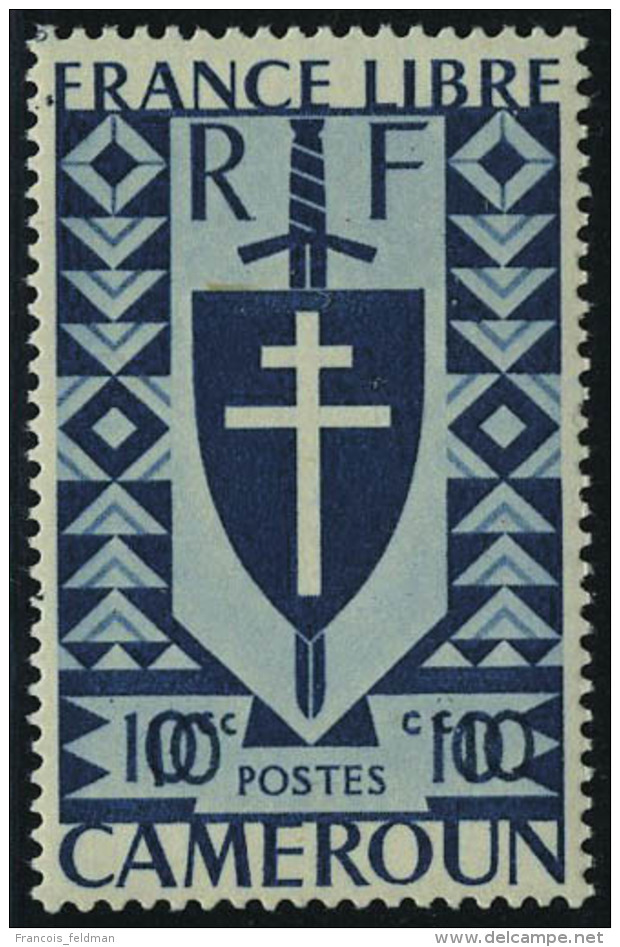 Neuf Sans Charni&egrave;re N&deg; 250a, 10c Bleu Double Impression De La Valeur, T.B. Maury - Autres & Non Classés