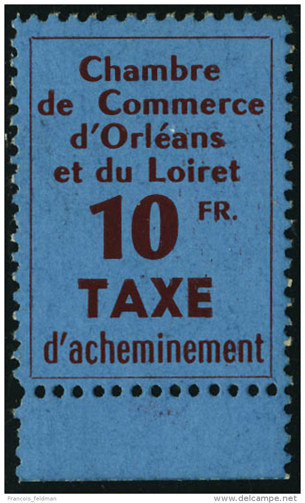 Neuf Sans Charni&egrave;re N&deg; 2 + 3, La Paire Chambre De Commerce D'Orl&eacute;ans, T.B. Sign&eacute;s Calves - Autres & Non Classés