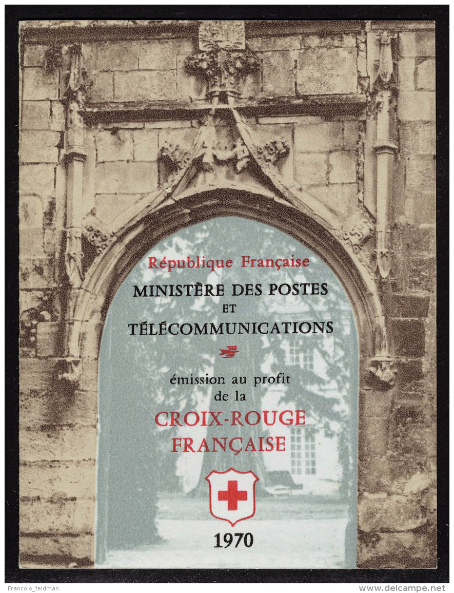 Neuf Sans Charni&egrave;re N&deg; 2019a, Carnet Croix Rouge 1970, Mention Croix-Rouge De 27 Mm Au Lieu De 32. T.B. - Autres & Non Classés