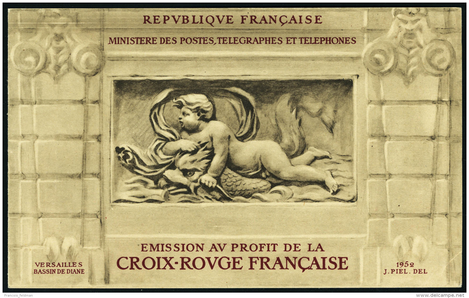 Neuf Sans Charni&egrave;re N&deg; 2001, Carnet Croix-Rouge 1952, T.B. - Autres & Non Classés