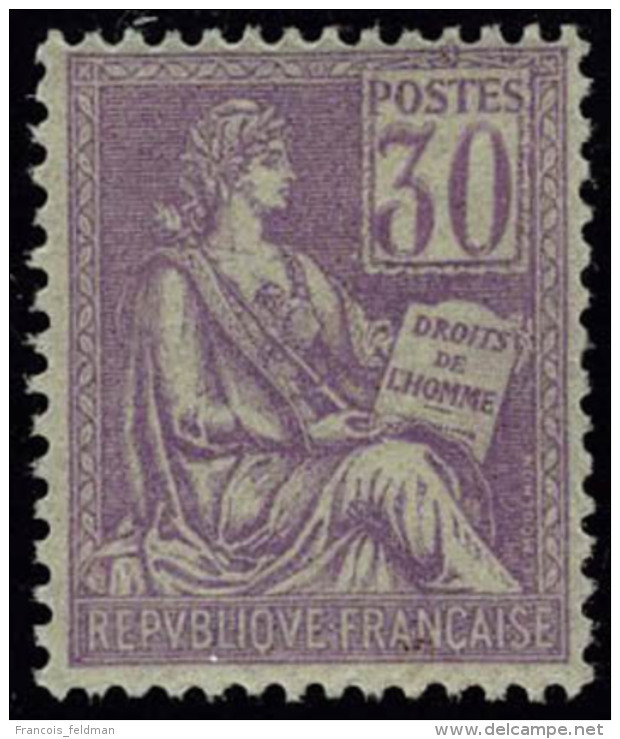 Neuf Sans Charni&egrave;re N&deg; 115, 30c Violet Centrage Parfait, Superbe - Autres & Non Classés