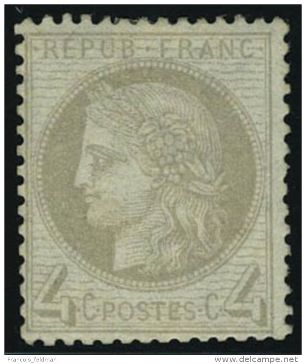 Neuf Avec Charni&egrave;re N&deg; 52, 4c Gris T.B. - Altri & Non Classificati