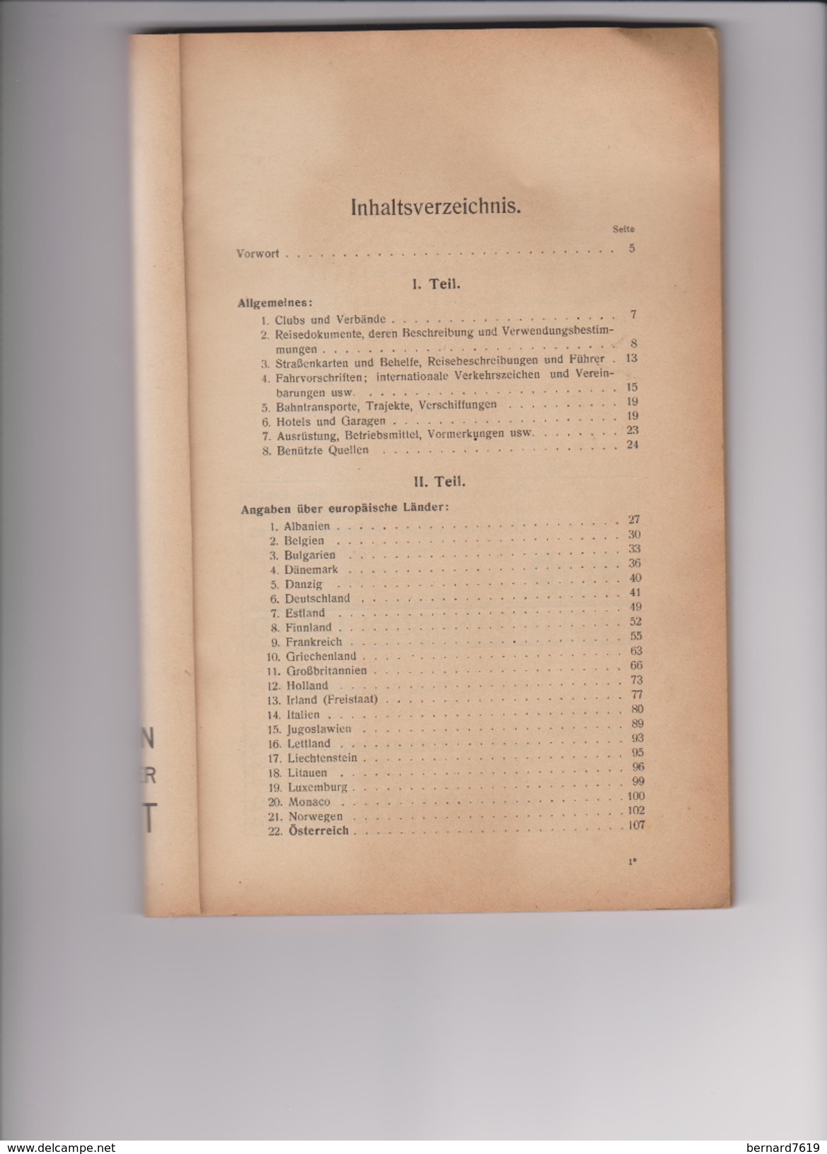 Allemagne Reisebehelf Fur Kraftfahrer Des O.a.c 1932 Livre 160  Pages - Old Books
