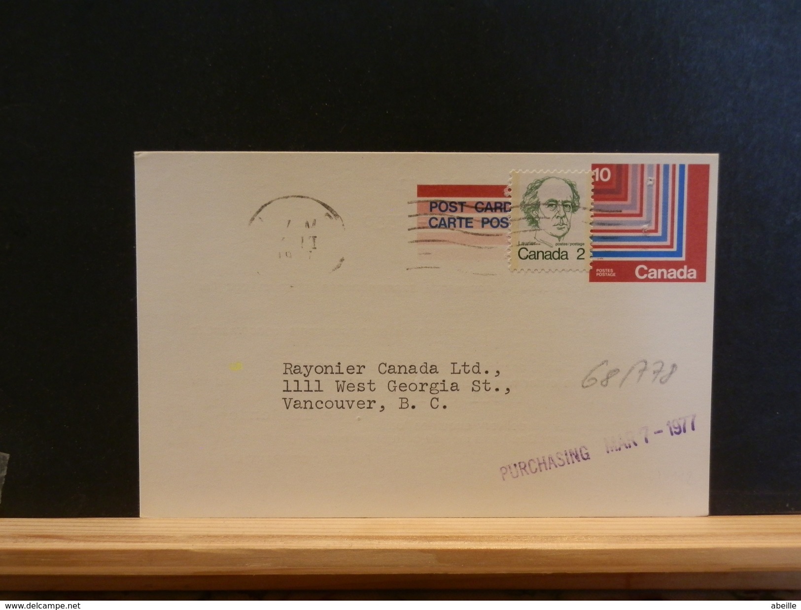 68/777  CP CANADA   1973 - 1953-.... Regering Van Elizabeth II