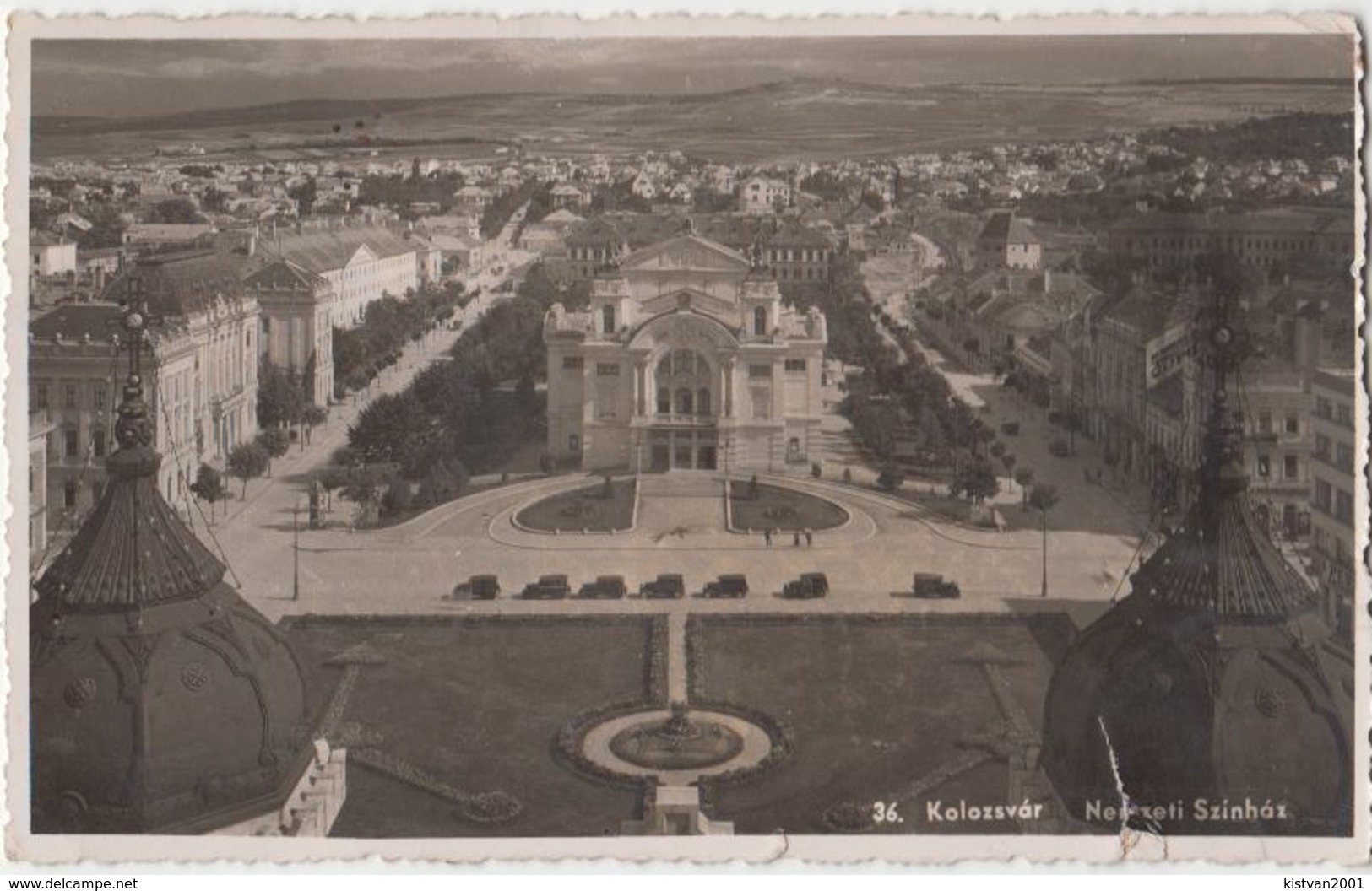 Kolozsvar, Cluj, Erdély, Transilvania, Siebenbürgen ( Romania, Former Hungary) With Visszatért Cancel - Ungarn