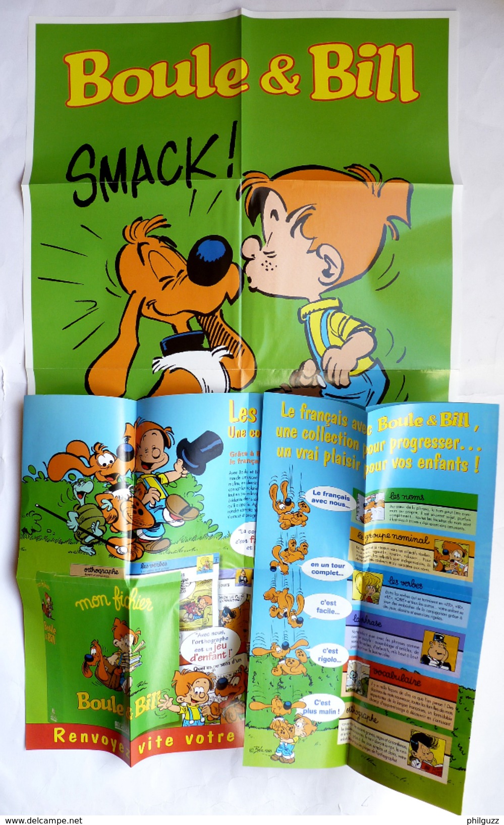 + De 100 Maxi FICHES BOULE ET BILL ATLAS + SUPPLEMENTS ETIQUETTES POSTER CARTES ET DEPLIANT - Autres & Non Classés