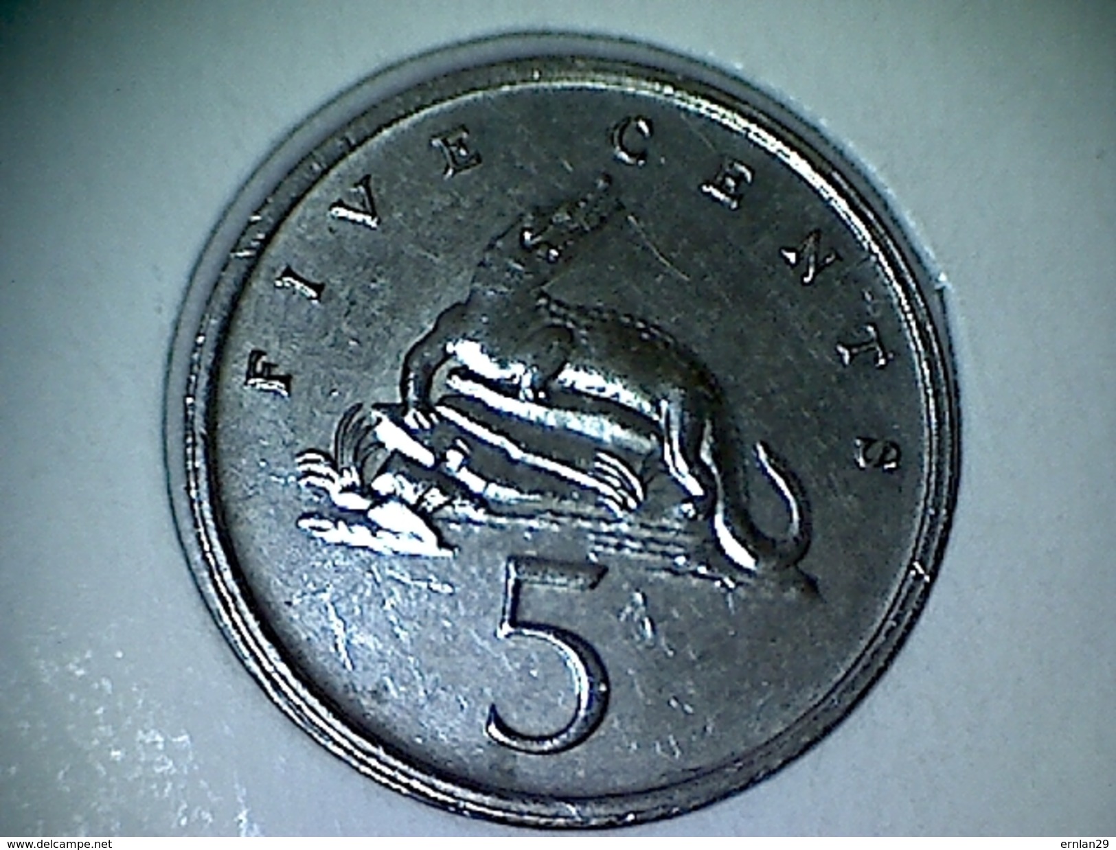 Jamaique 5 Cents 1989 - Jamaique