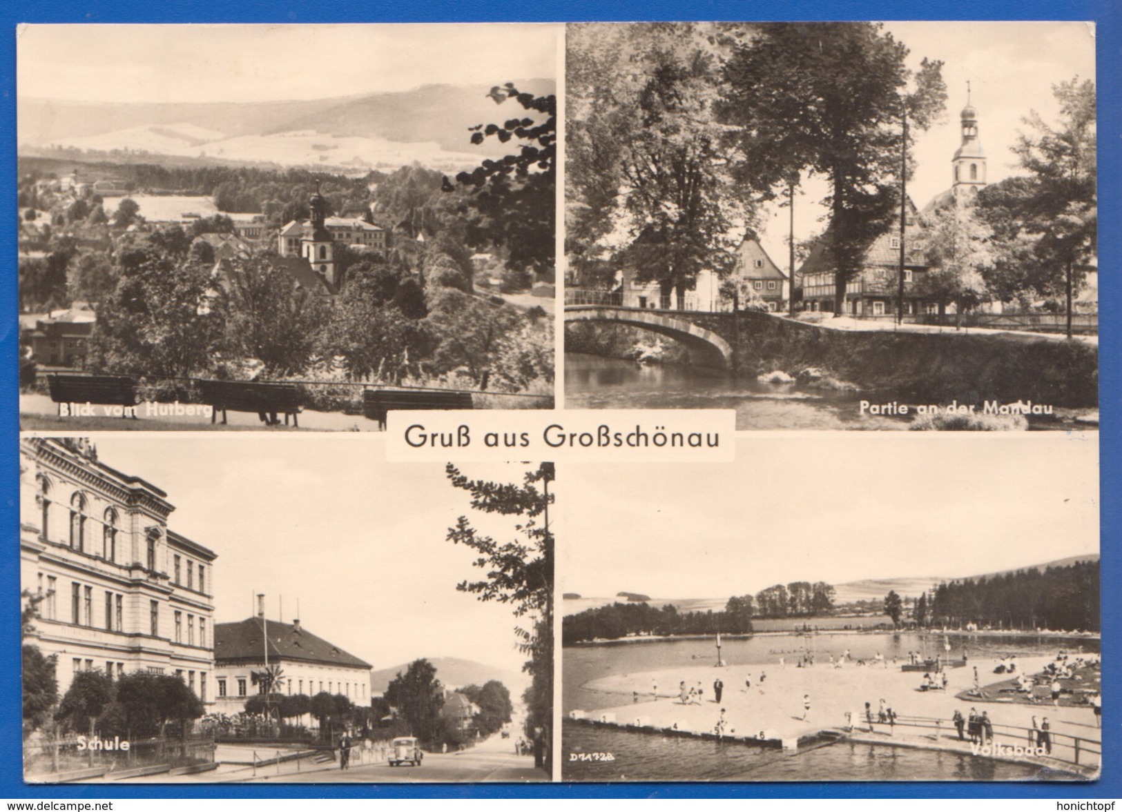 Deutschland; Grossschönau; Multibildkarte - Grossschoenau (Sachsen)