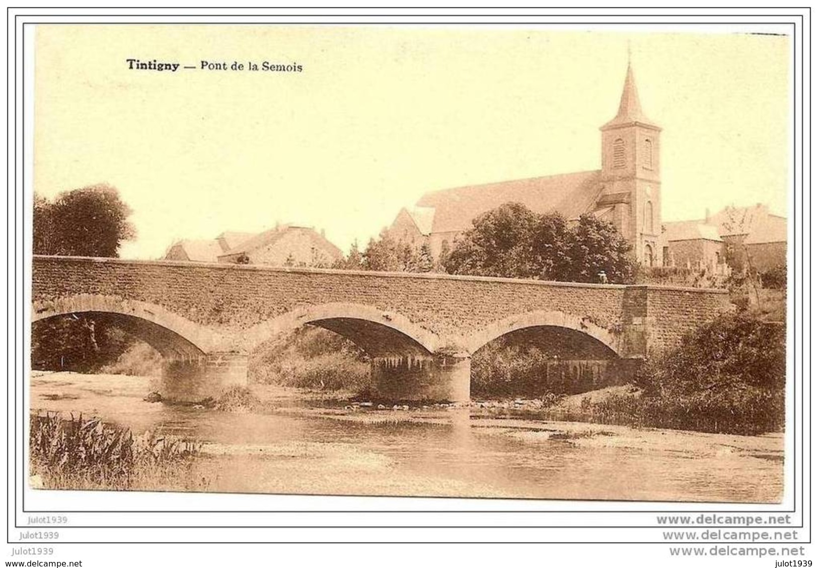 TINTIGNY ..--             Pont Sur La Semois . - Tintigny