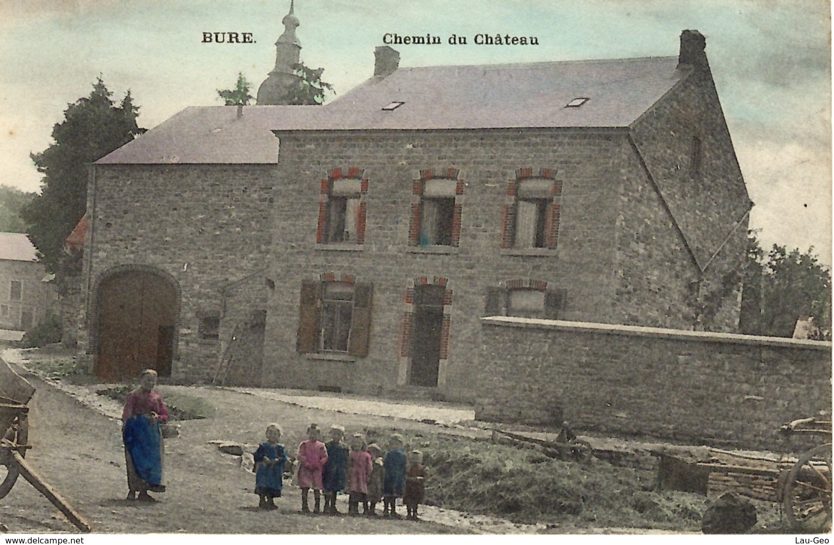 Bure (Tellin). Chemin Du Château. - Tellin