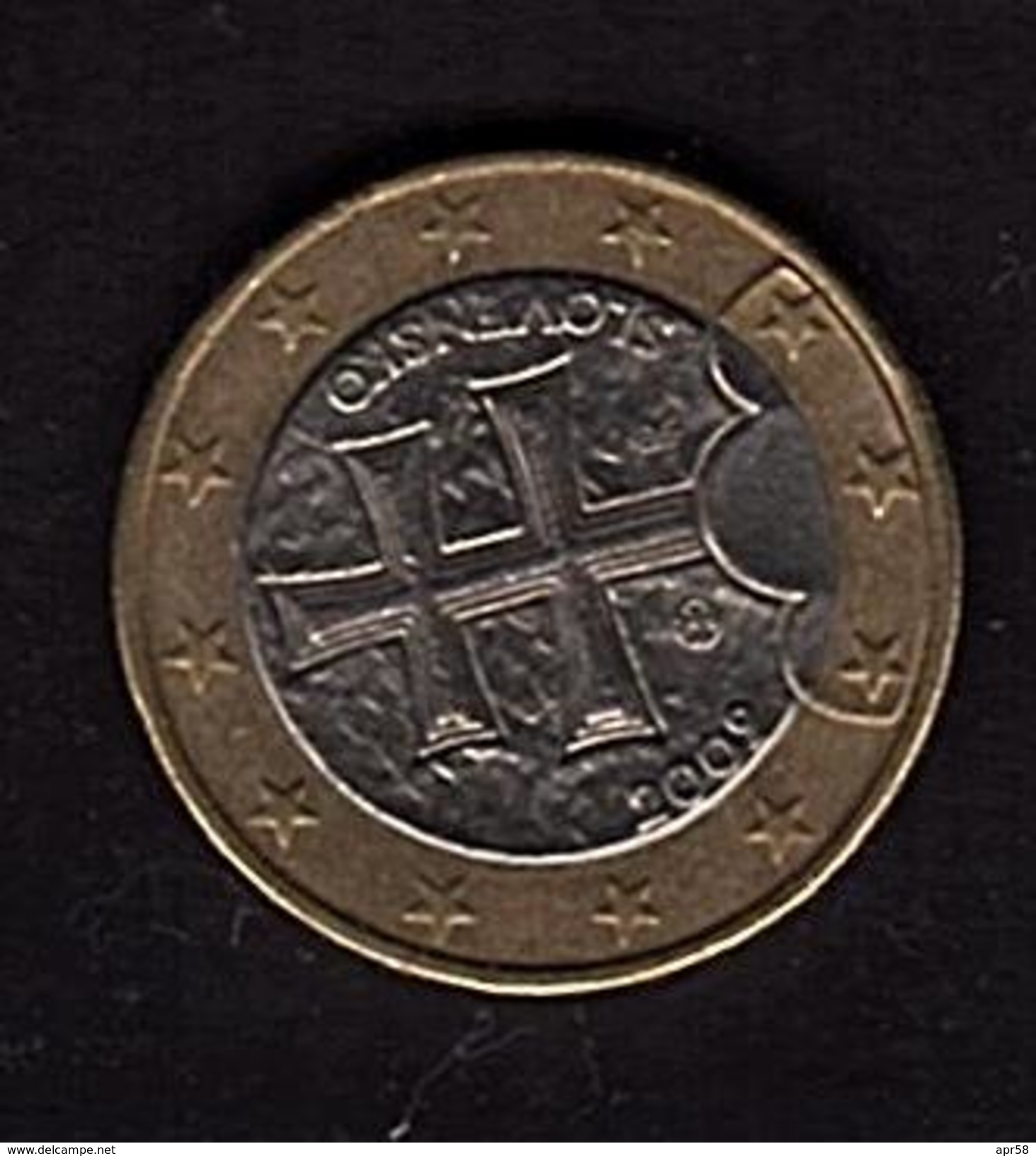 2009 1euro Slovakia - Eslovaquia