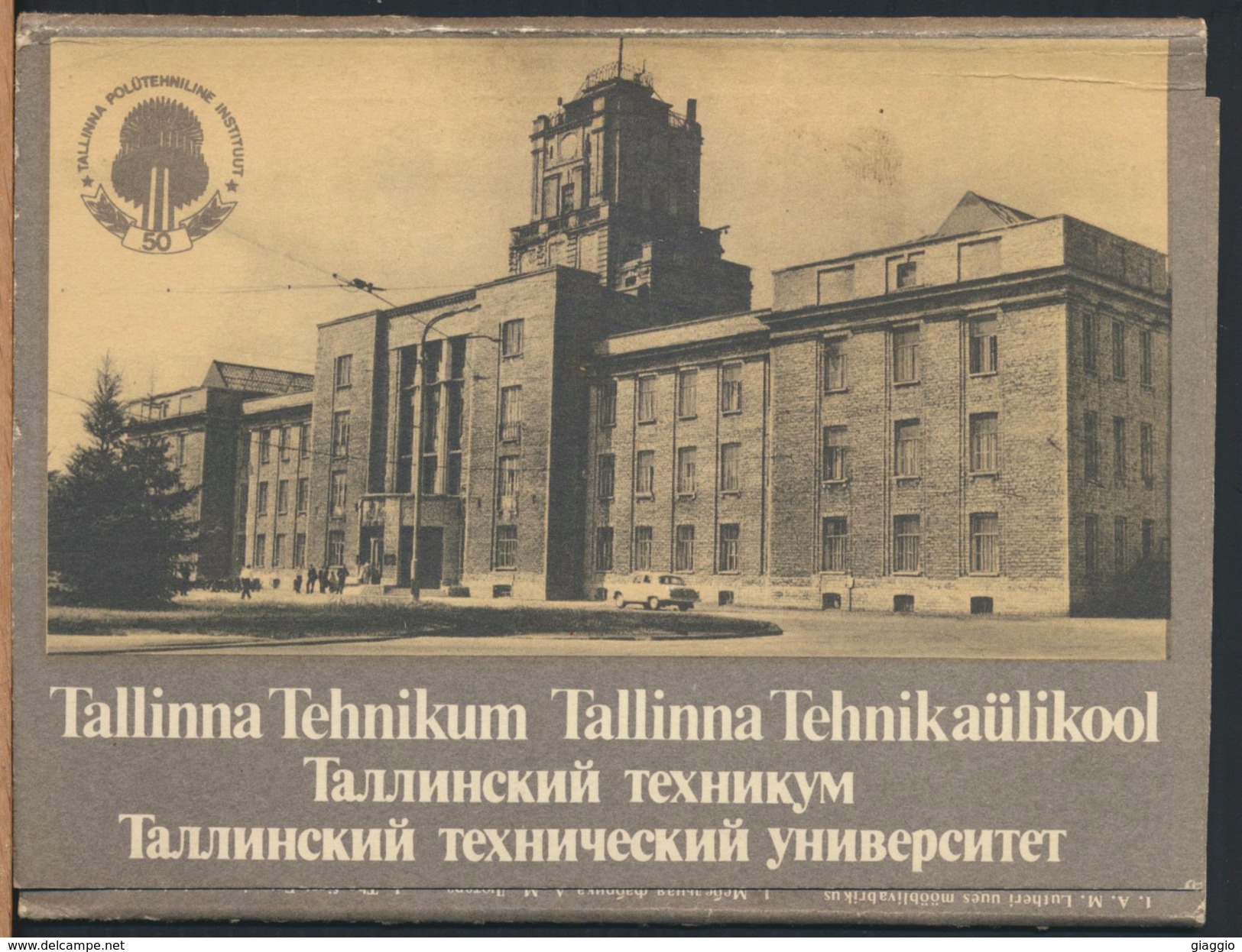 °°° 4842 - TALLINN TECHNICAL COLLEGE UNIVERSITY °°° - Estonia