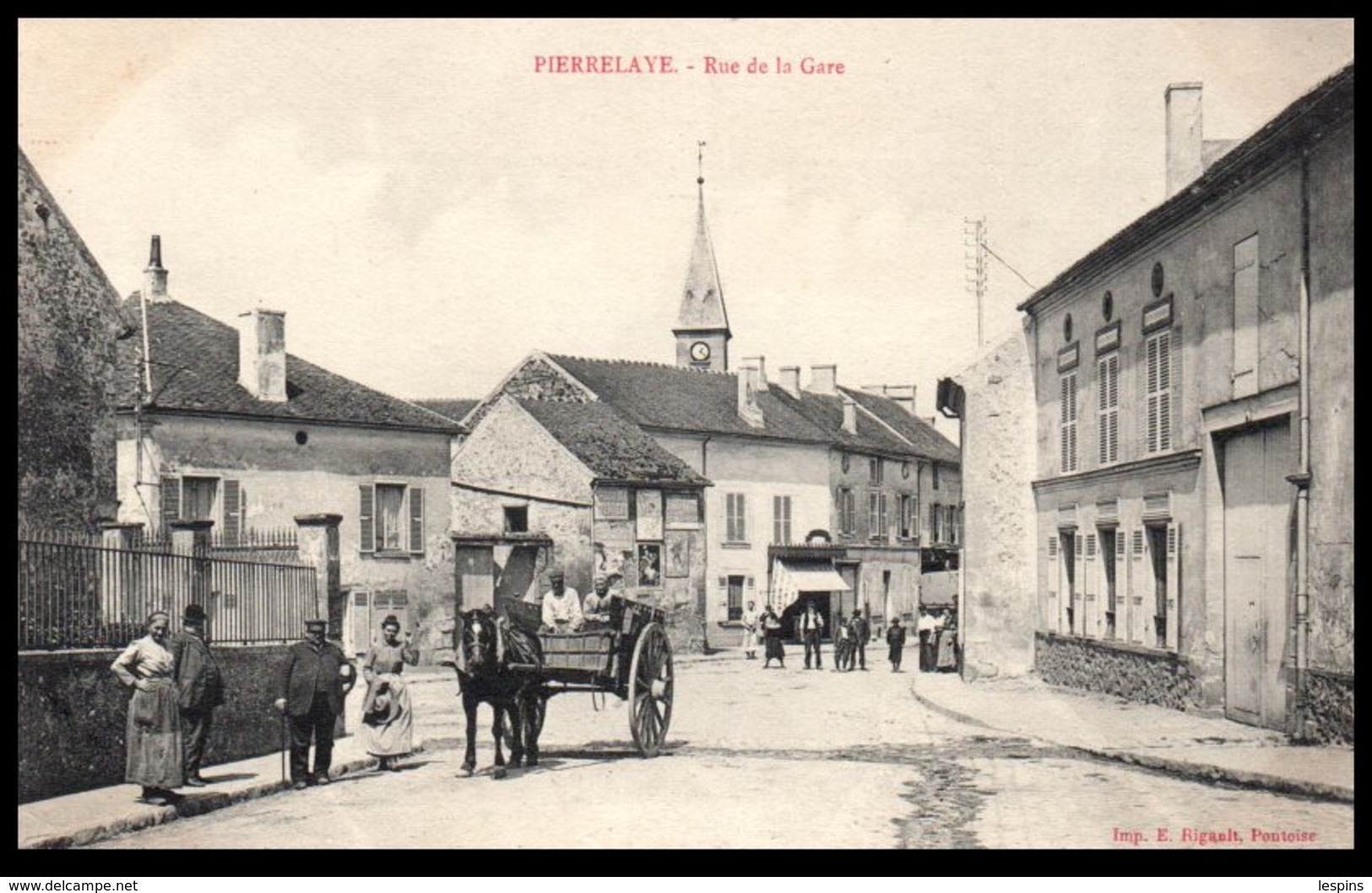 95 - PIERRELAYE -- Rue De La Gare - Pierrelaye