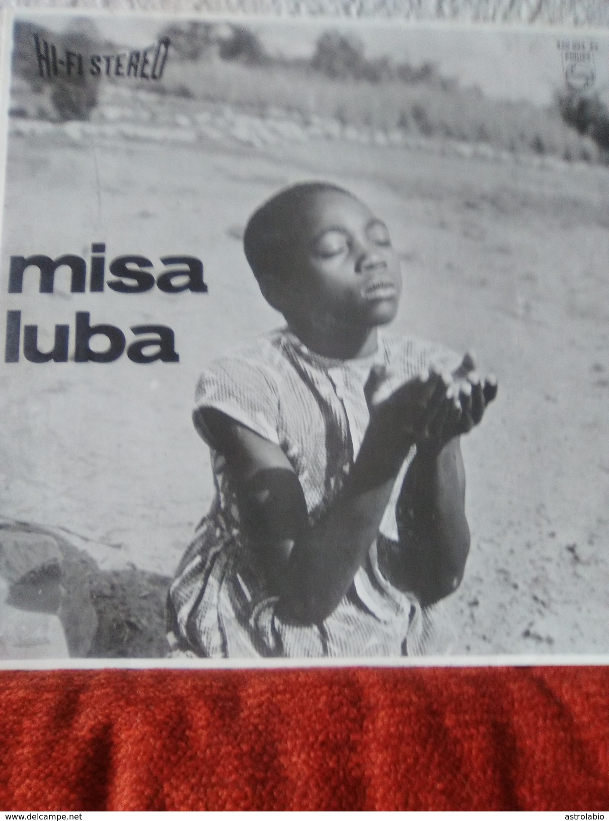 " Misa Luba. Misa Criolla " Disque Vinyle 33 Tours - Canti Gospel E Religiosi