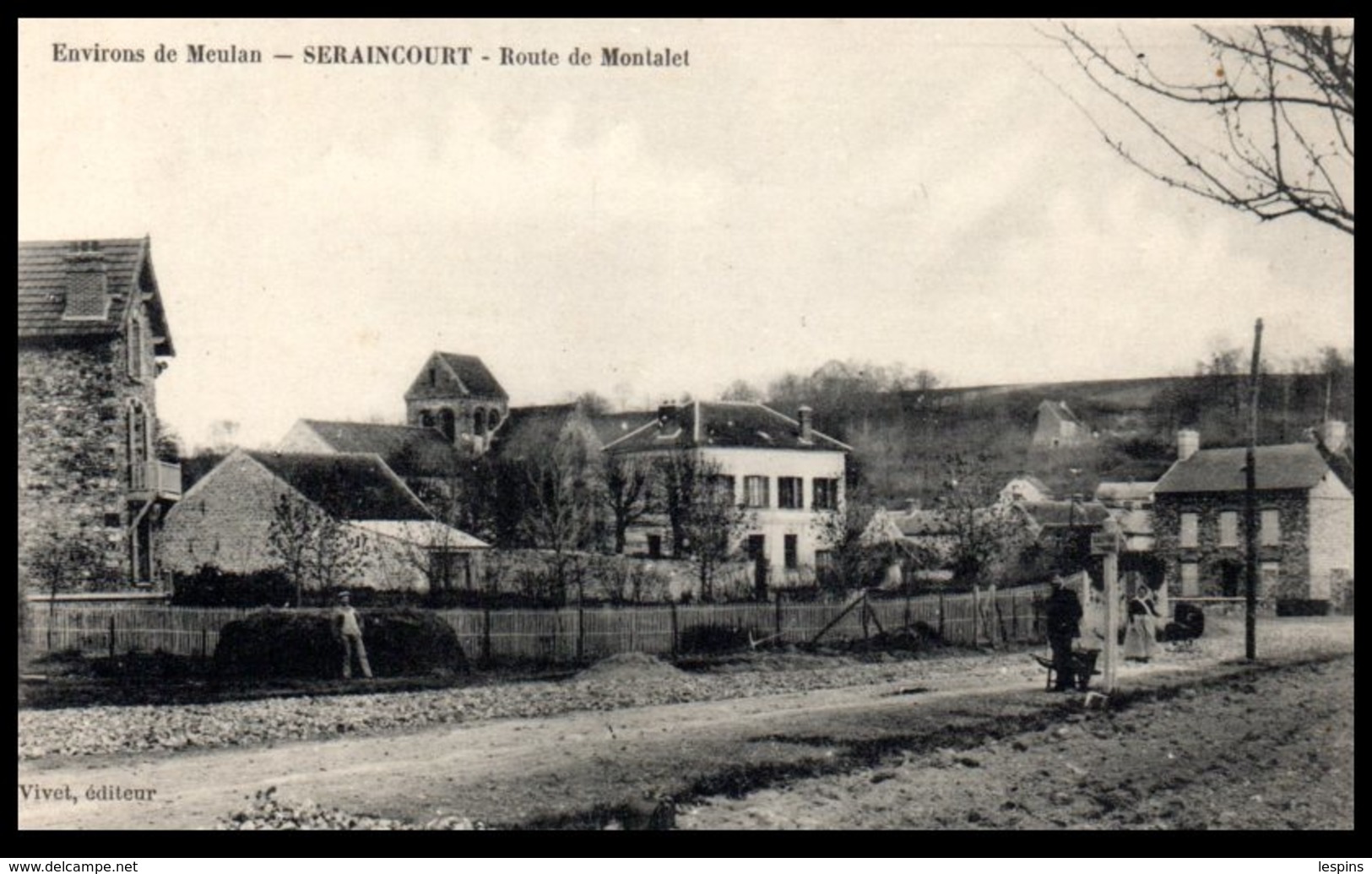 95 -l SERAINCOURT -- Route De Montalet - Seraincourt