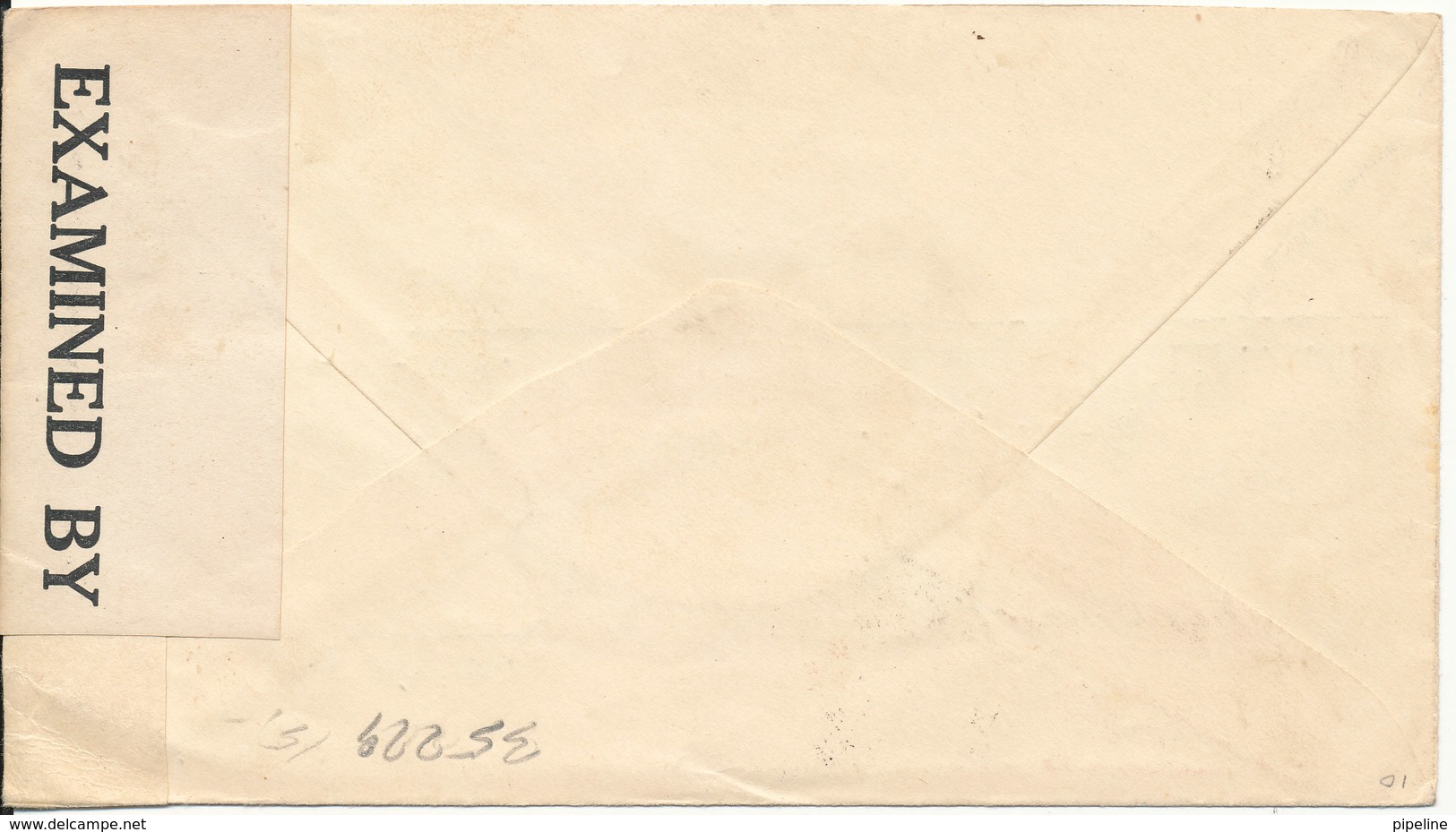 Mexico Censored Cover Sent To USA Jalapa 7-4-1942 - Mexico