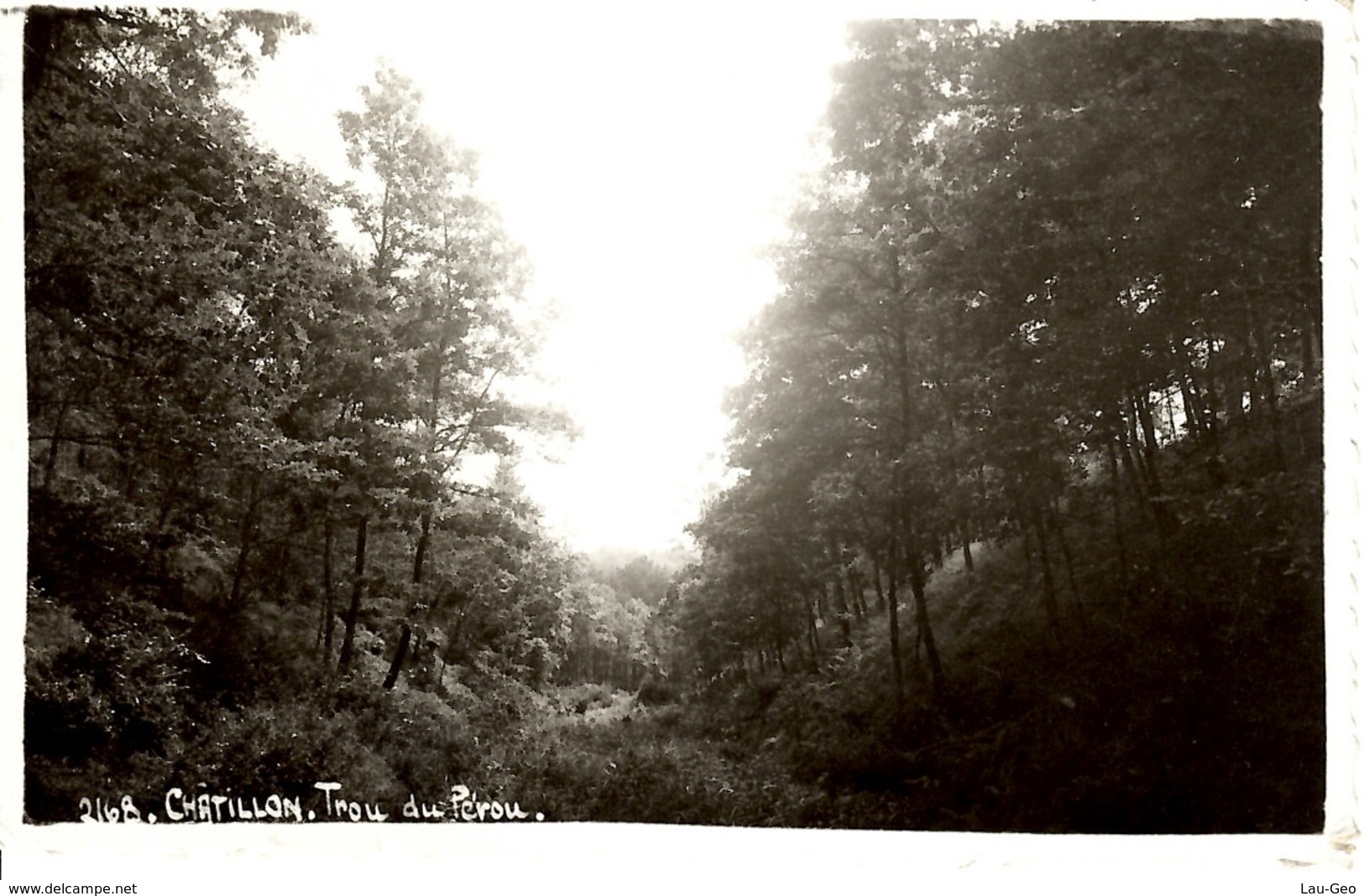 Chatillon (Saint-Léger). Trou Du Pérou - Saint-Léger