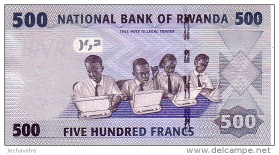 RWANDA  500 Francs  Daté Du 01-01-2013    ***** BILLET  NEUF ***** - Rwanda