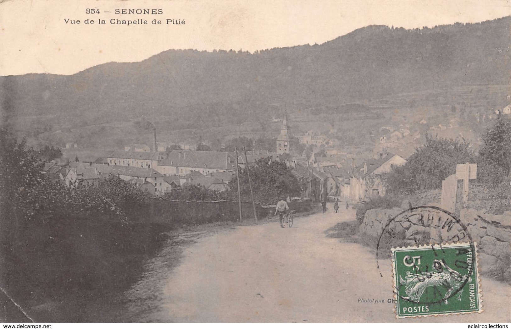 Senones       88        Vue De La Chapelle De Pitié.        (voir Scan) - Senones