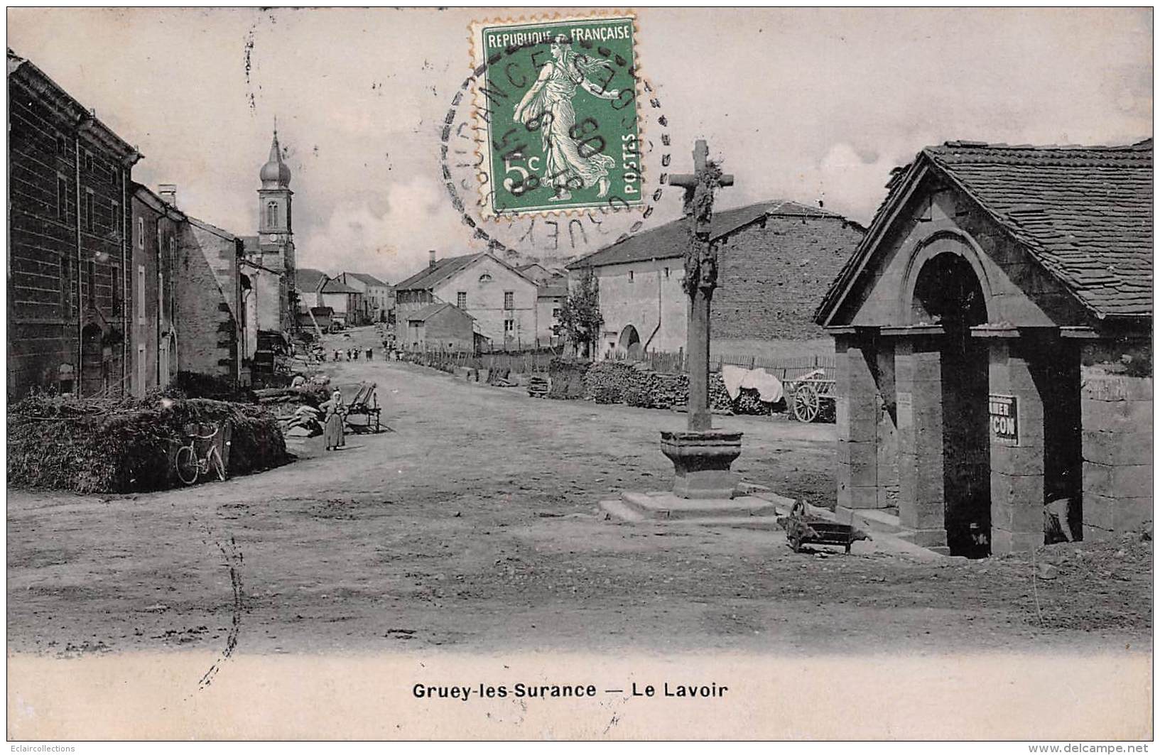 Gruey Les Surances     88       Le Lavoir        (voir Scan) - Altri & Non Classificati