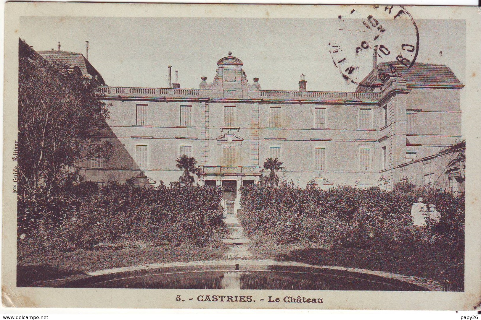 Cpa  Castries Le Chateau - Castries