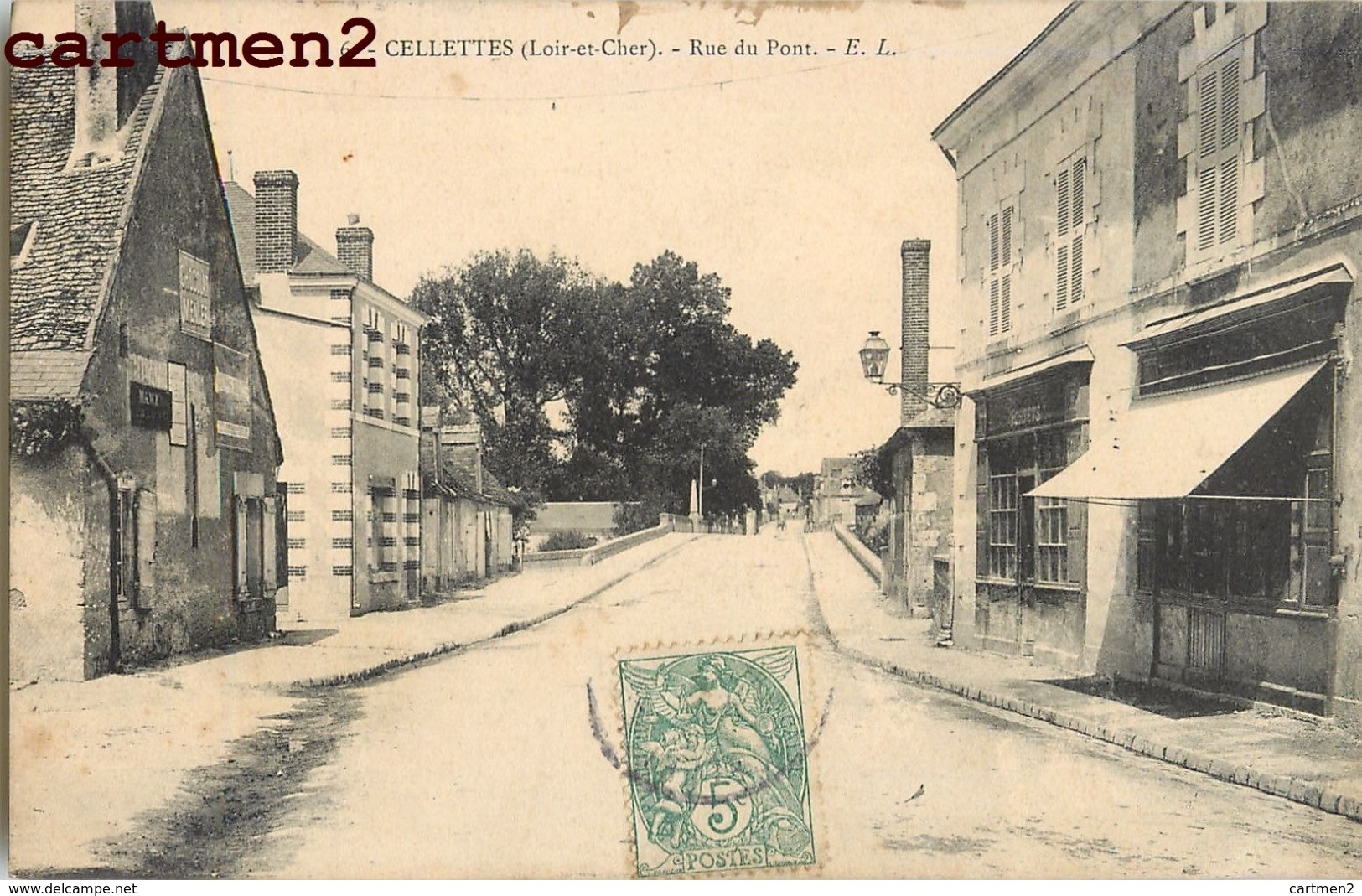 CELLETTES RUE DU PONT  41 - Noyers Sur Cher