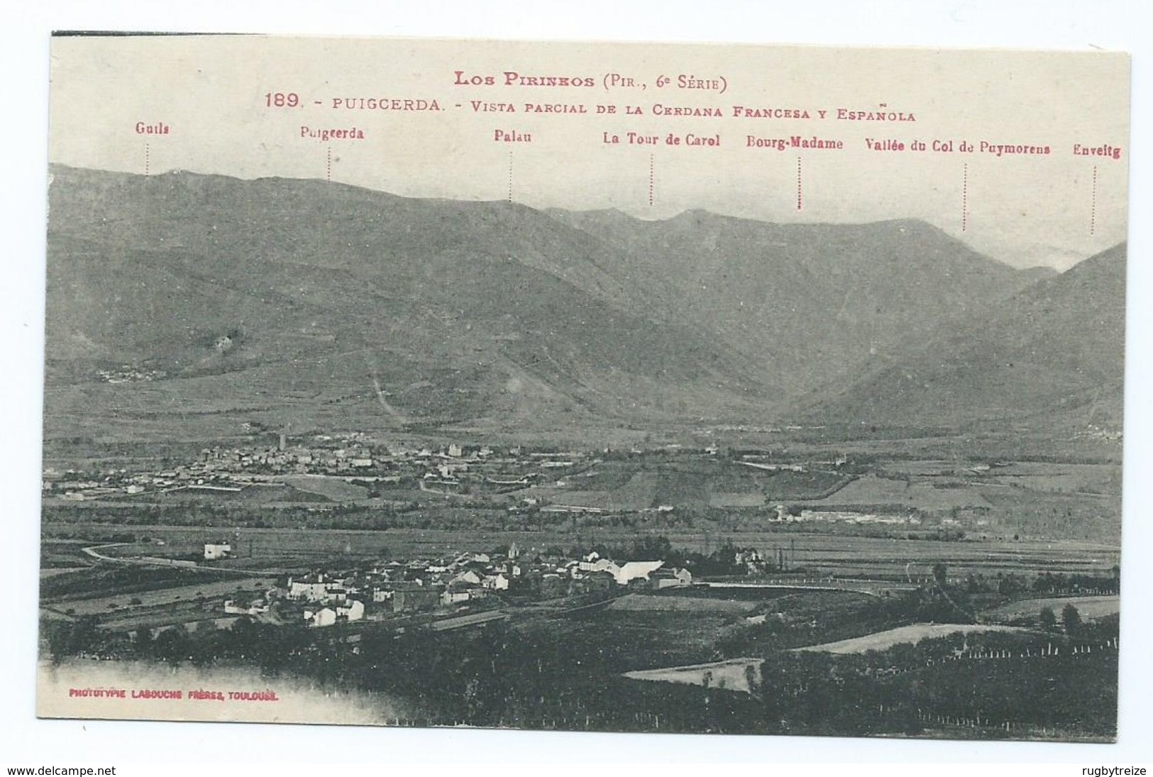 2275 - Lot de 17 Cartes Hautes Pyrénées - Orientales Ariégeoises Ussat Barèges Bagnère Bigorre Villefranche de Conflent