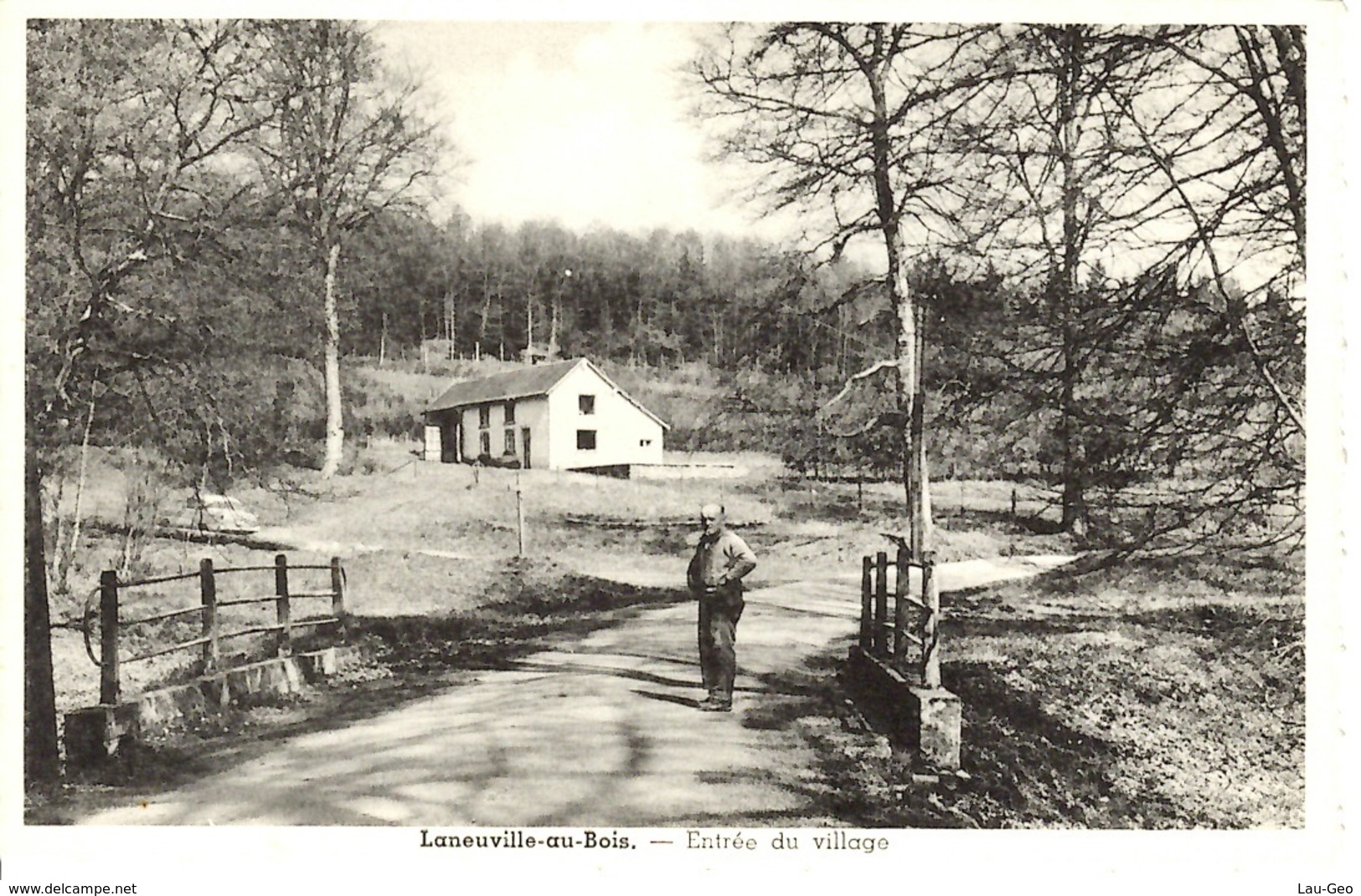 Laneuville-au-Bois (Tenneville) Entrée Du Village - Tenneville