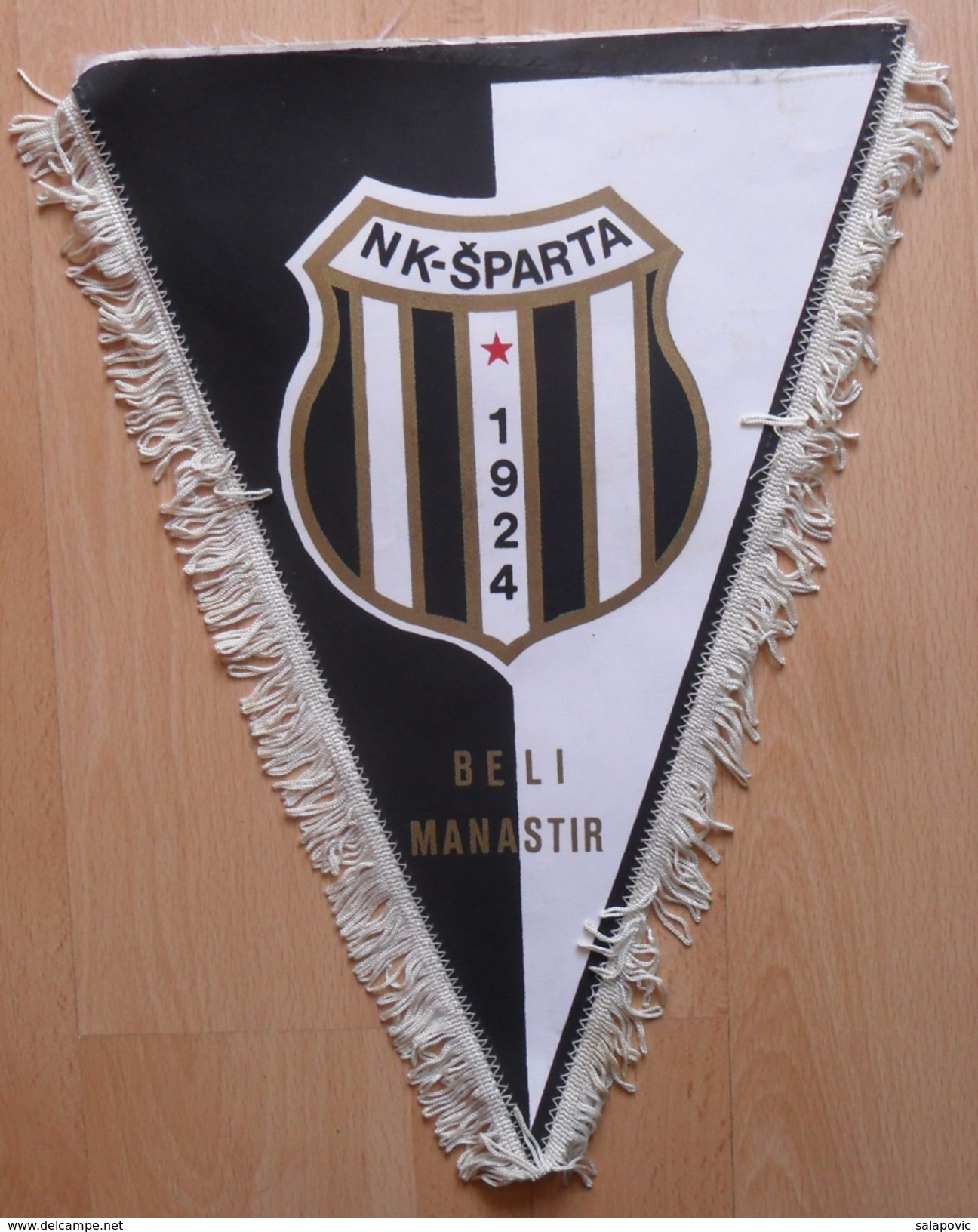 NK SPARTA, BELI MANASTIR Croatia FOOTBALL CLUB, SOCCER / FUTBOL / CALCIO,  OLD PENNANT, SPORTS FLAG - Bekleidung, Souvenirs Und Sonstige