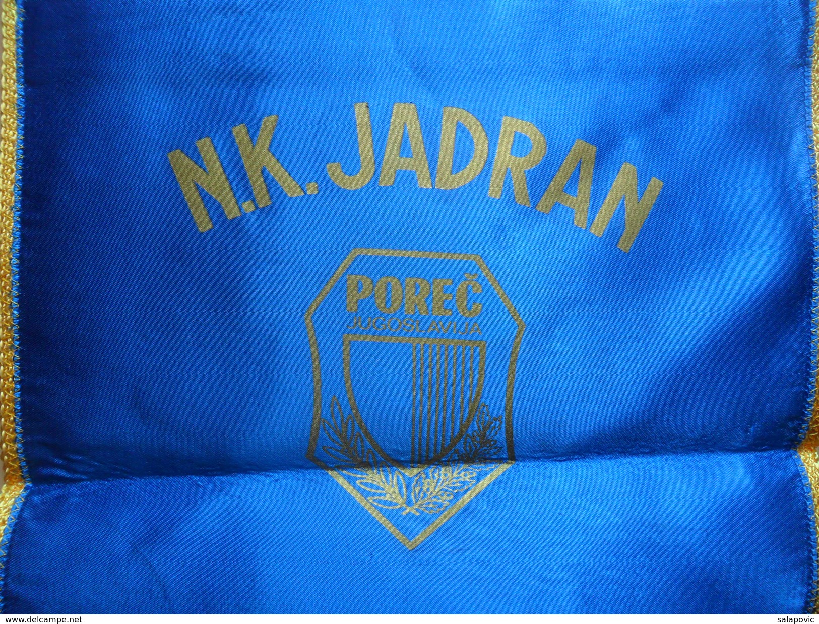 NK JADRAN, POREC, Croatia FOOTBALL CLUB, SOCCER / FUTBOL / CALCIO,  OLD PENNANT, SPORTS FLAG - Uniformes Recordatorios & Misc