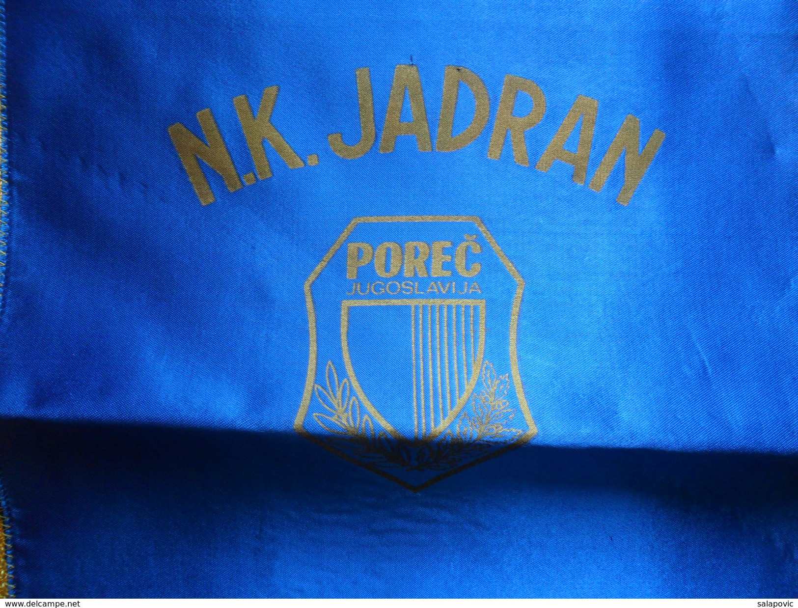 NK JADRAN, POREC, Croatia FOOTBALL CLUB, SOCCER / FUTBOL / CALCIO,  OLD PENNANT, SPORTS FLAG - Uniformes Recordatorios & Misc