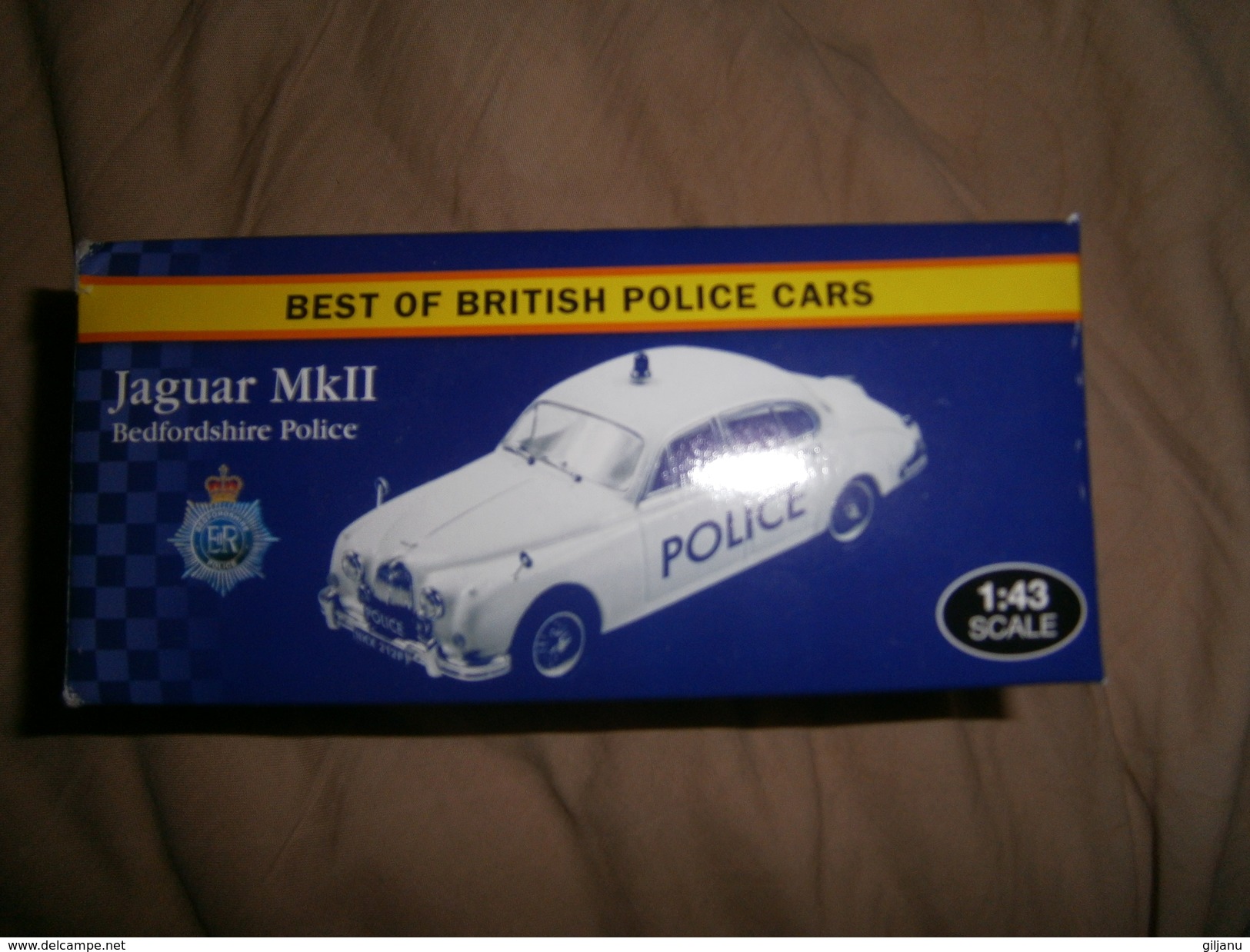 VOITURE DE POLICE DU MONDE ATLAS JAGUAR MK II - Other & Unclassified