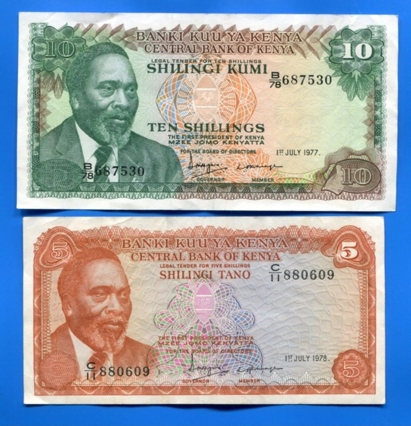 Kenya  5  Billets - Kenia