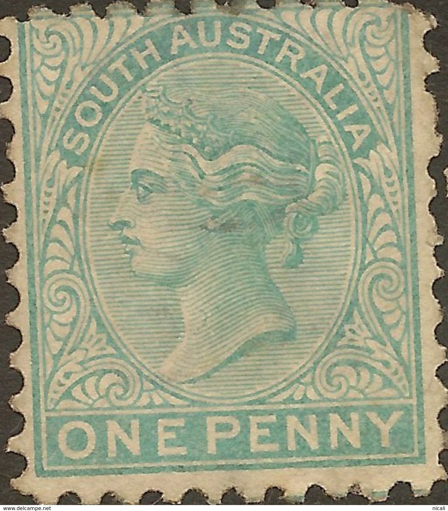 SOUTH AUSTRALIA 1868 1d QV SG 158 MNG #ZR163 - Nuevos