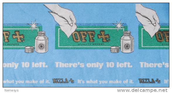 RIZLA WARNING PAPER 10 Left - Other & Unclassified